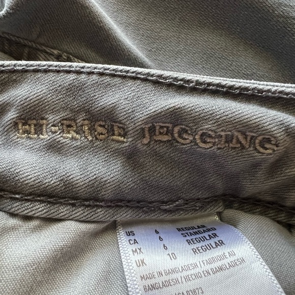 AEO Super Stretch X Distressed Hi-rise Jegging Gray Size 6 Jeans - Picture 11 of 11